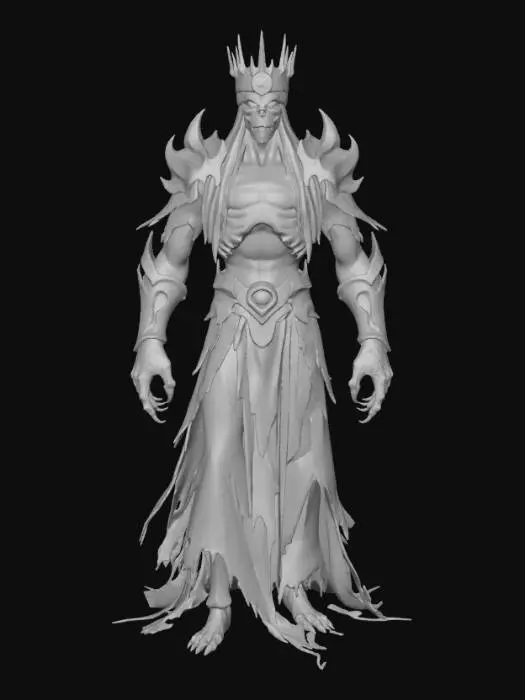 3D model for Skeletal Monarch