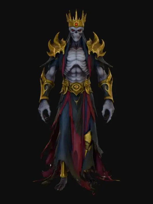 3D model for Skeletal Monarch