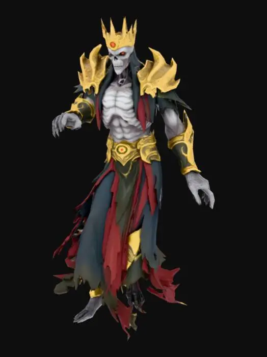 3D model for Skeletal Monarch