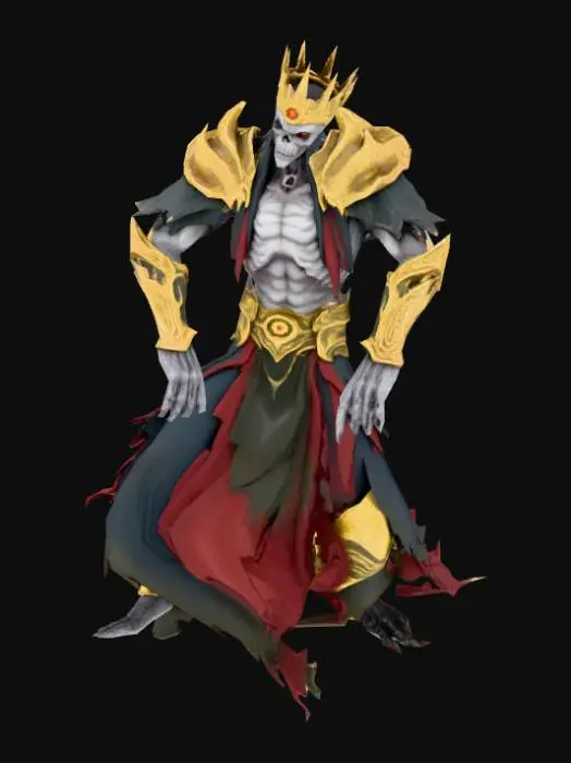 3D model for Skeletal Monarch