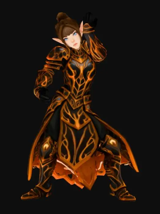 3D model for Inferno Guardian