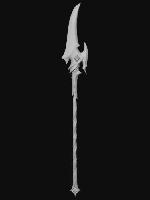 3D model for Starlight Halberd