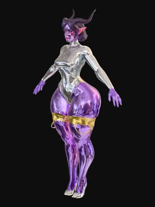 3D model for Mystical Elegance