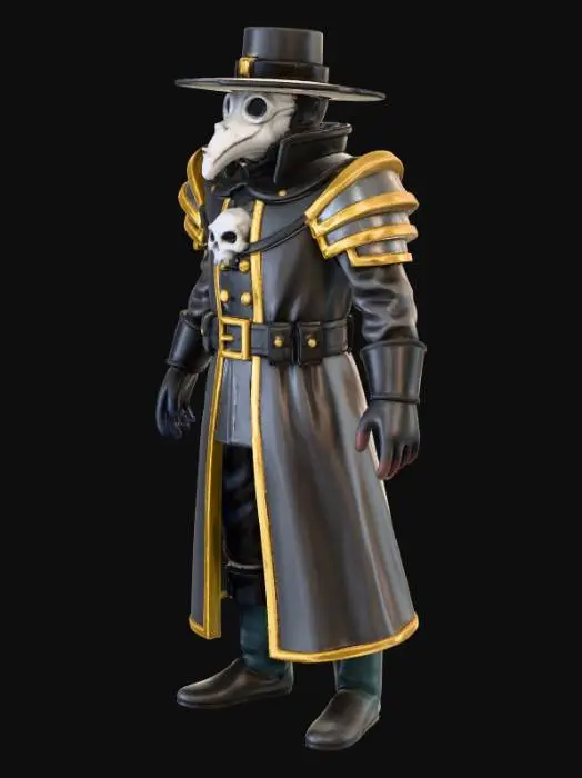 3D model for Plague Doctor Sentinel