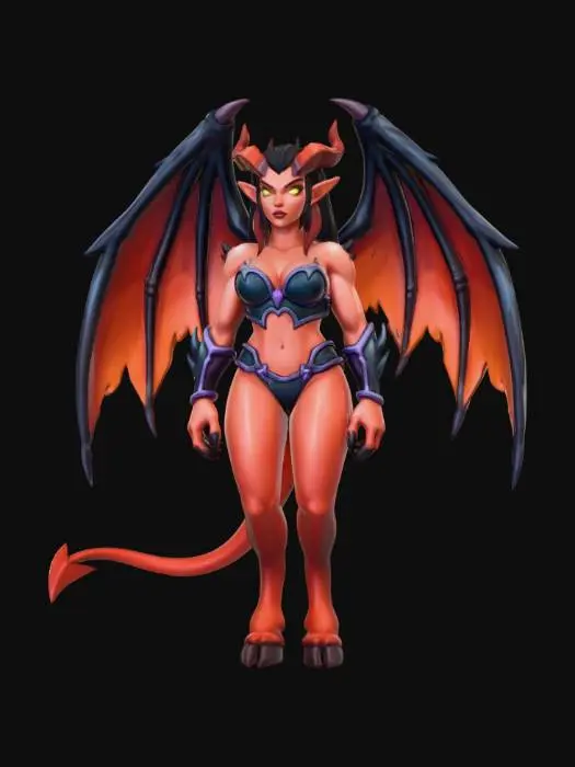 3D model for Infernal Guardian