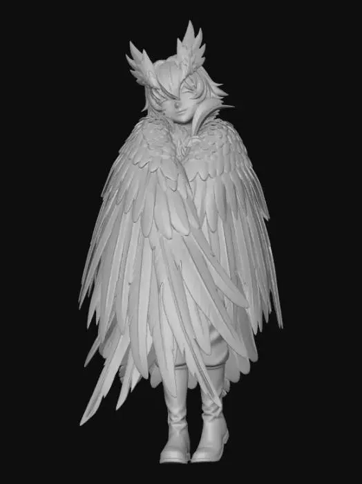 3D model for Lunar Crow Enigma