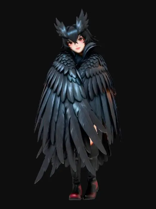 3D model for Lunar Crow Enigma