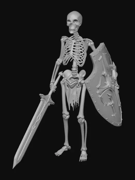 3D model for Guardian of the Lost Keep