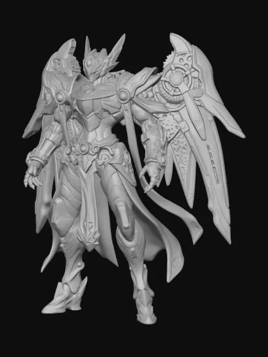 3D model for Mecha Paladin Reverie