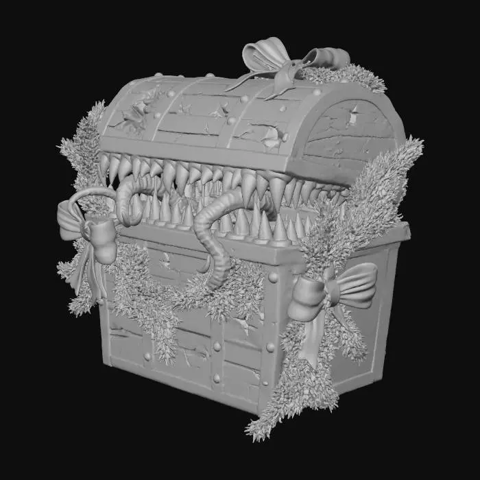 3D model for Festive Mimic, #Christmas2025#