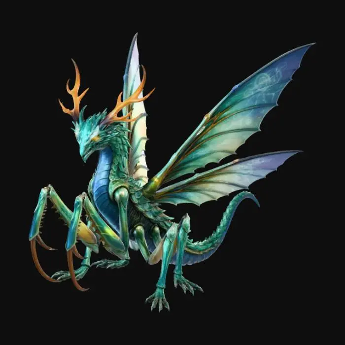 3D model for Mystic Winged Guardian