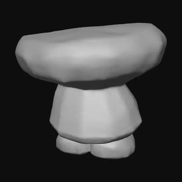 3D model for Mushroom Buddy