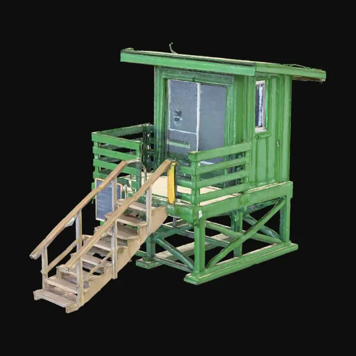 3D model for Lifeguard Station Serenity