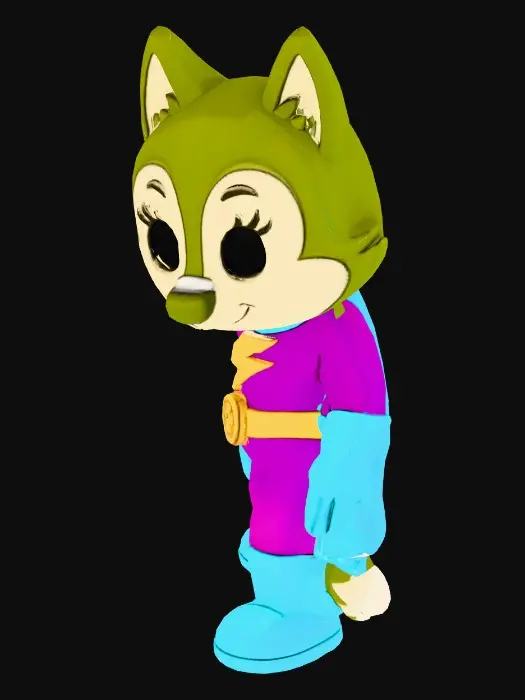 3D model for Super Pup Hero