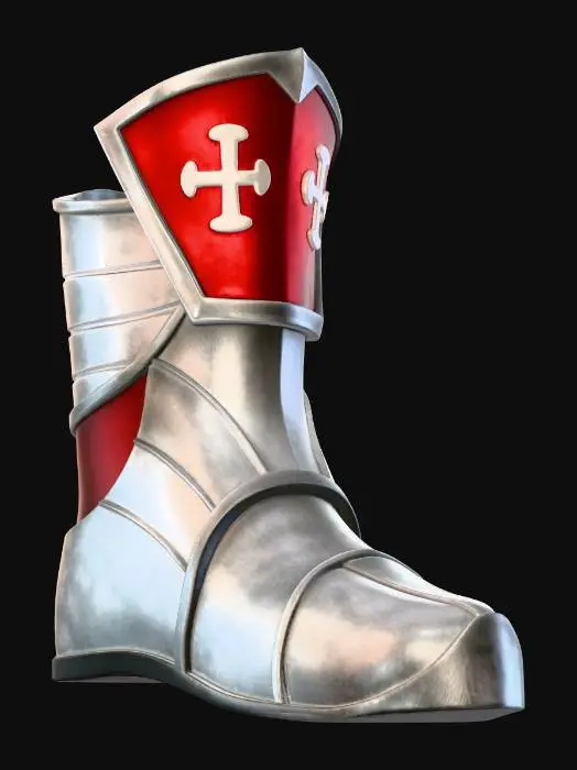 3D model for Red Boots