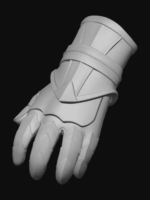 3D model for Red Gauntlet