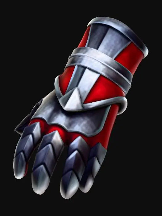 3D model for Red Gauntlet