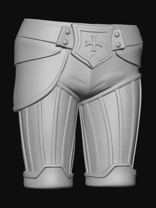 3D model for Lower Armor