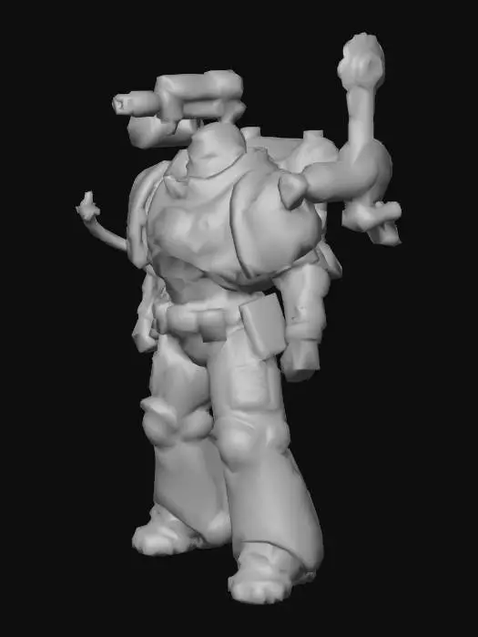 3D model for Crimson Juggernaut