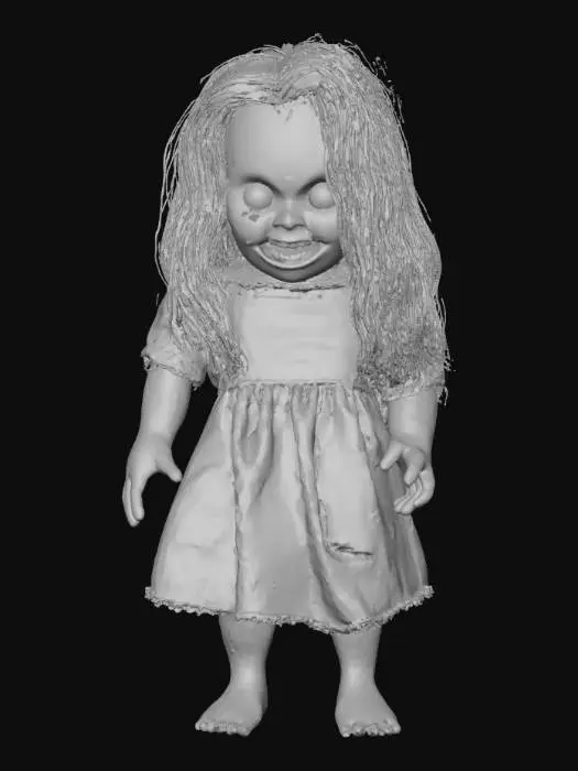 3D model for Haunted Doll on the Stairs