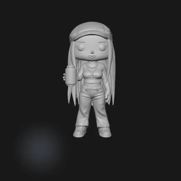 3D model for Fanta Funko Style