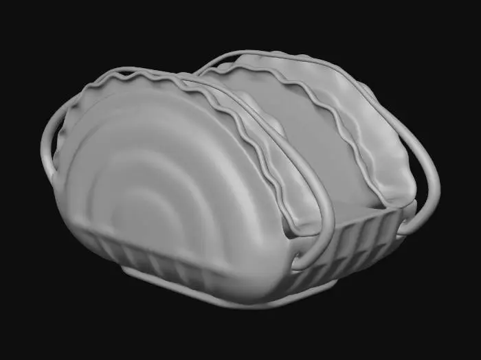 3D model for taco
holder