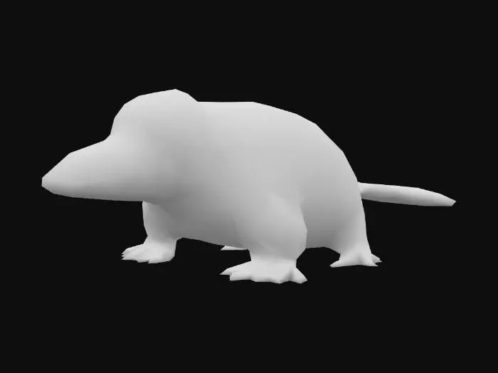 3D model for Steampunk Platypus