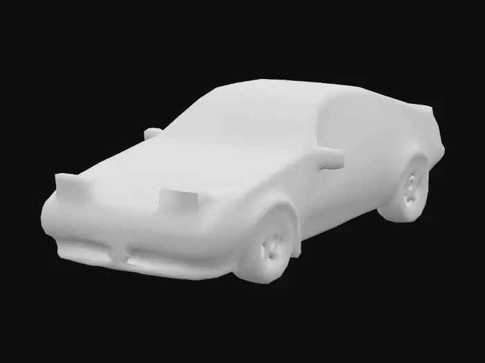 3D model for Boxy Drift Coupe (AE86-inspired)

Low-poly retro Japanese drift coupe, two-door, boxy design, pop-up headlights, PS1 polygonal graphics, pixelated textures