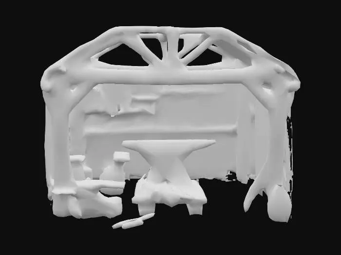 3D model for Viking RTS Building
Blacksmith Forge