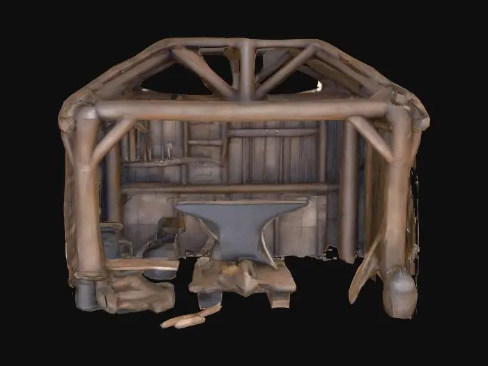 3D model for Viking RTS Building
Blacksmith Forge
