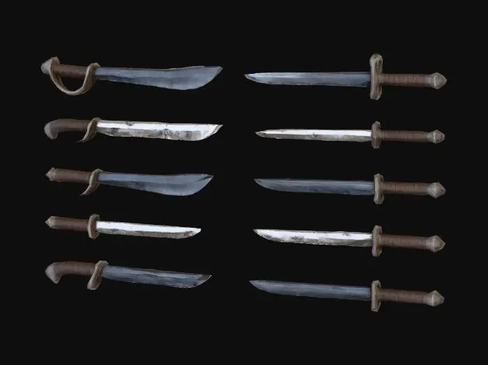 3D model for Fantasy Weapon Collection