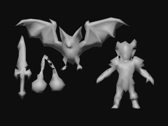 3D model for Vampire's Arsenal