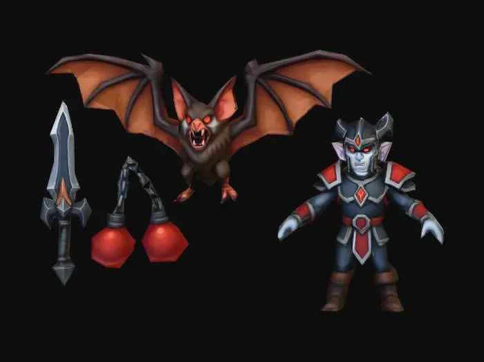 3D model for Vampire's Arsenal