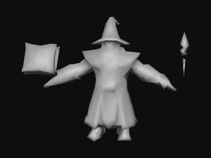 3D model for Mage