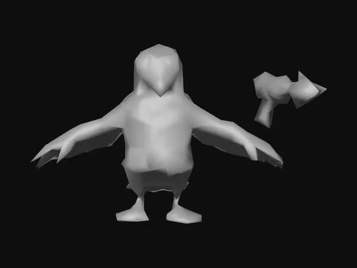 3D model for Aviator Gull