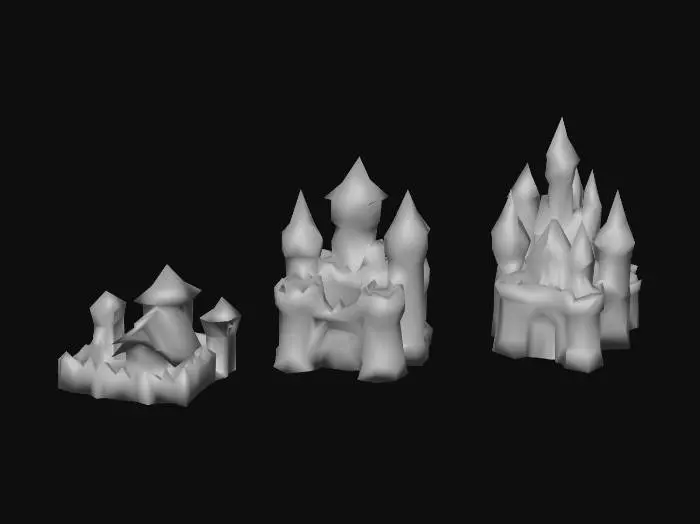 3D model for Castle Line (Home Base / Command Center)