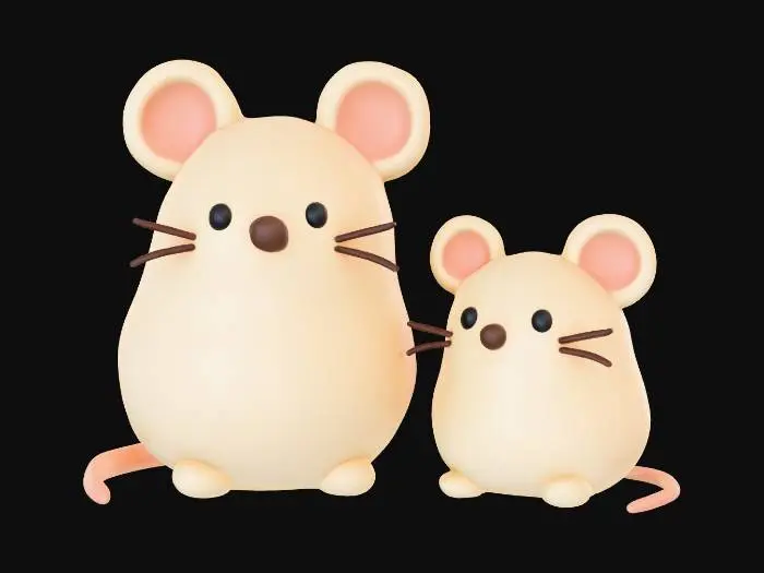 3D model for Whisker Duo