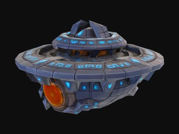 3D model for 6.Alien Mothership (Siege Unit) Aliens (Extraterrestrial and Weird)