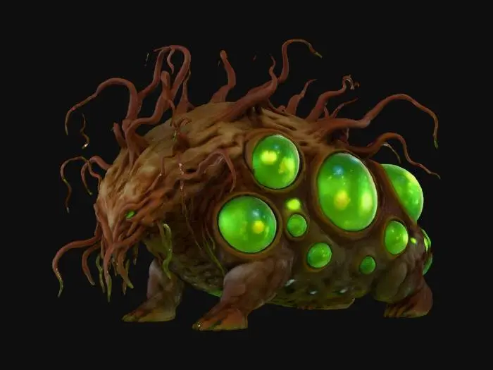 3D model for 4. Larval Broodmender (Support Unit)Aliens (Extraterrestrial and Weird)