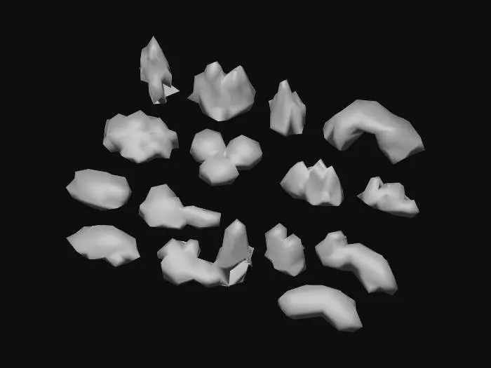 3D model for Rock Formations Collection
