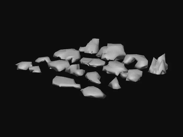 3D model for Rock Formations Collection