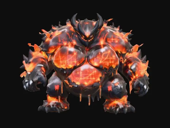 3D model for Neraxis, the Burned Future(Demons)