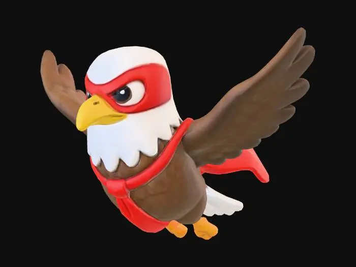 3D model for Soaring Hero Eagle