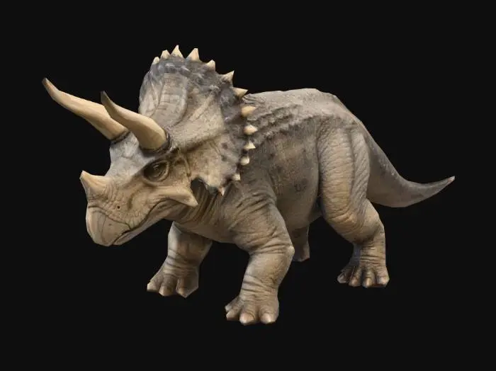 3D model for Triceratops