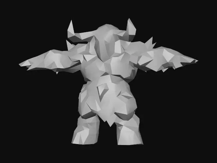 3D model for 2️⃣ 🐂 Horned Charger (Minotaur Frontliner)beasts