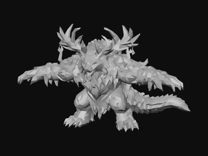 3D model for 8️⃣ The Worldstalker GOD BEASTS