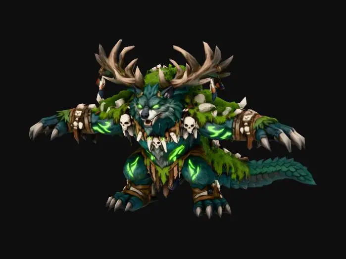 3D model for 8️⃣ The Worldstalker GOD BEASTS