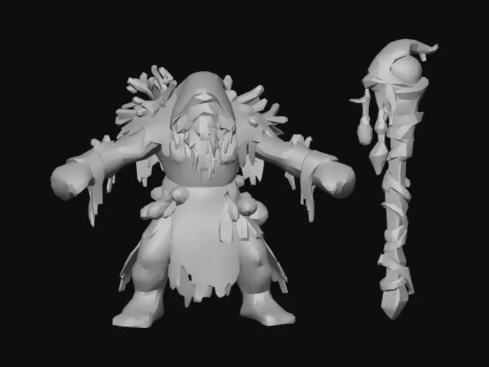 3D model for 3. Abyssal Biomancer (Mage)