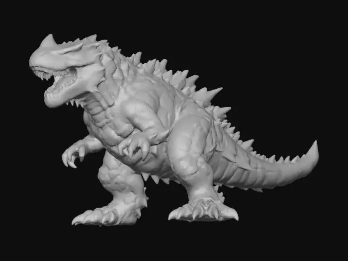 3D model for Lava Beast