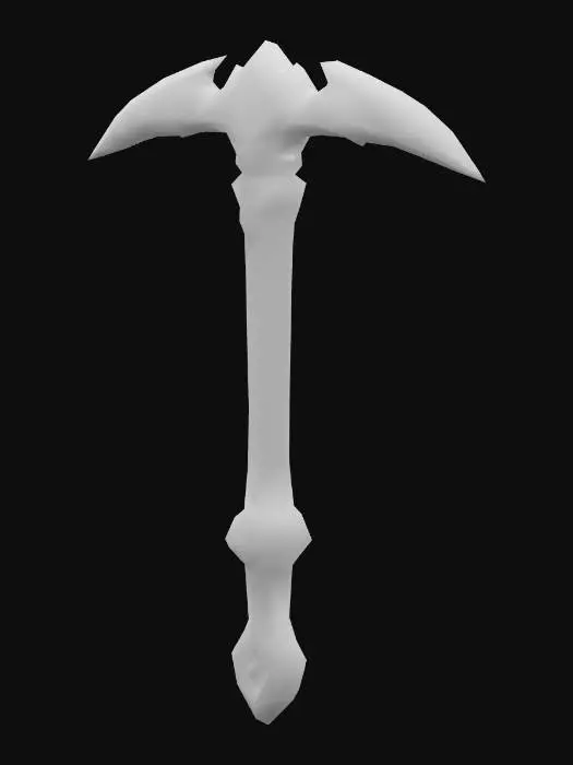 3D model for Frostbite Pickaxe
